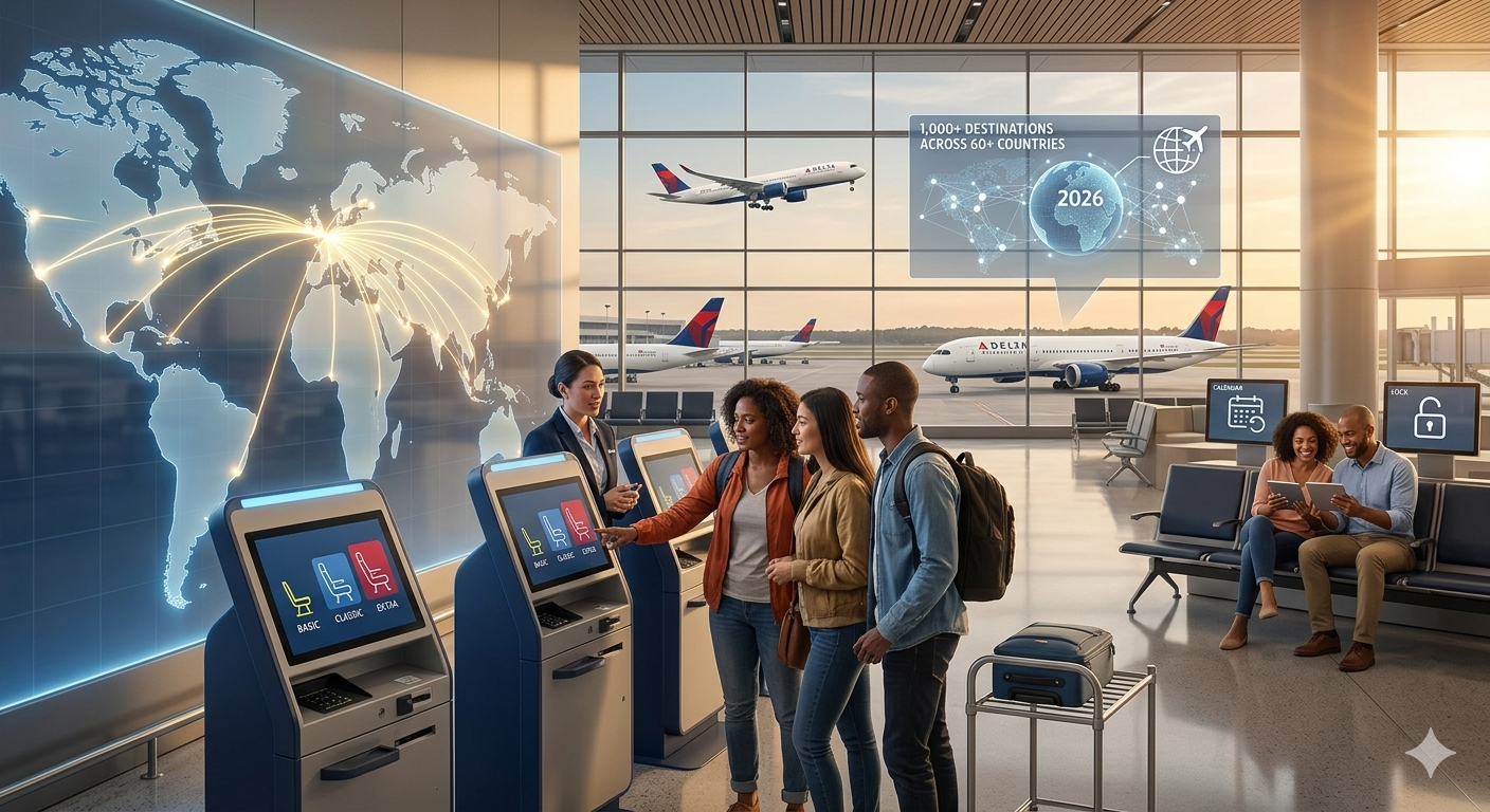 Delta Air Lines reservation guide for easy online flight booking