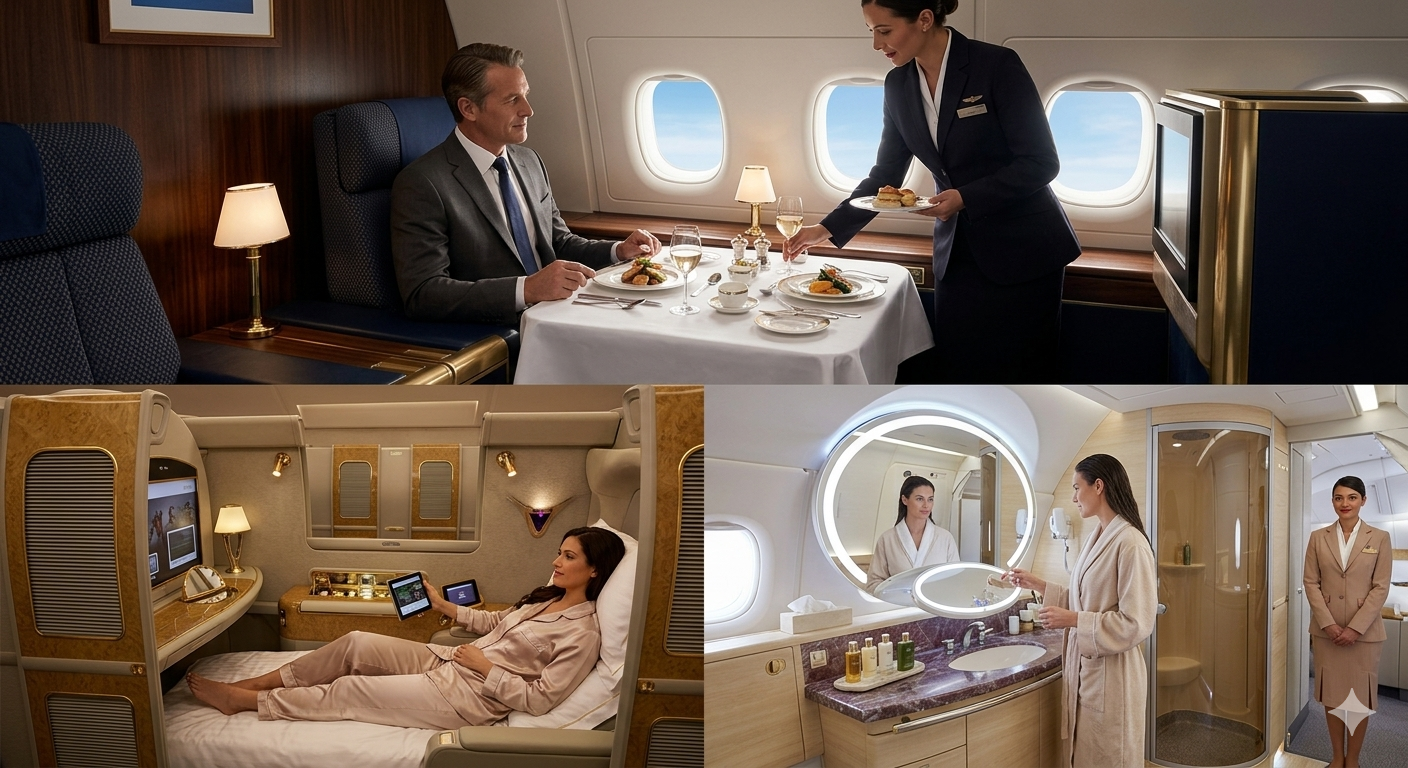British Airways vs Emirates airline comparison for international travel, comfort, service, and baggage policies